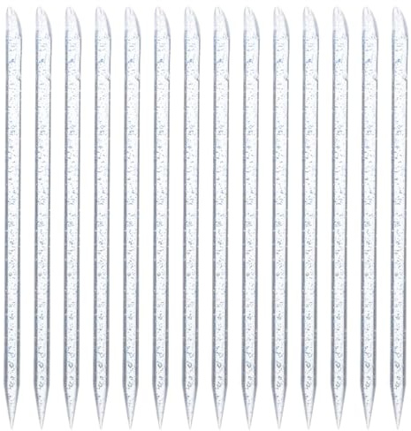 SOIMISS 100 Bâtons Poussoirs À Cuticules Réutilisables Pour Manucure Et Pédicure Stylo De Pointage Nail Art Précis Outils Souples Pour Soin Des Ongles Professionnel
