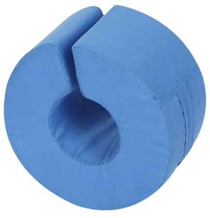 Almohadillas para el talón para escaras, almohadas para el talón, cojines protectores para escaras, llagas por presión, soporte para tobillo y pie, azul para uso diario