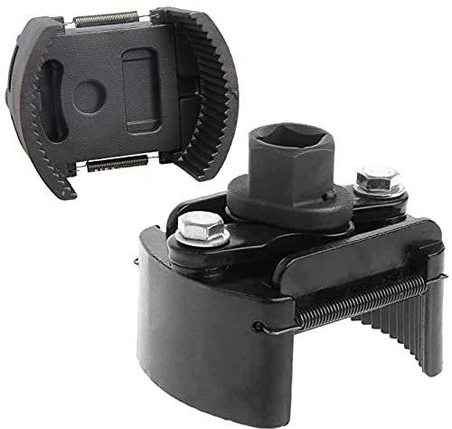 JOMAFA - LLAVE PARA FILTRO DE ACEITE UNIVERSAL AUTO AJUSTABLE DE 80 A 105 MM CAMBIO ACEITE COCHE
