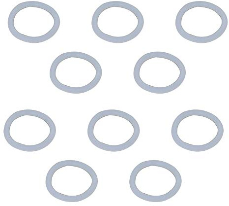 Othmro Silikon-O-Ringe, 25 mm Innendurchmesser, 31 mm Außendurchmesser, 3 mm Breite, 10 Stück