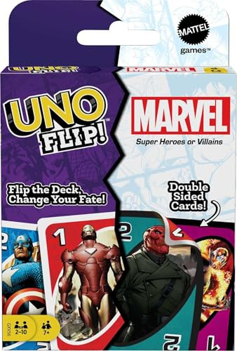 UNO The Eternals Matching Card Game with 112 Cards, Gift for Kid, Family & Adult Game Night for Players 7 Years & Older