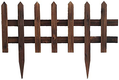 Recinzioni per Giardino Staccionata per Giardino Pannelli per recinzione da giardino recinzione da giardino recinzione in legno di pino recinzione per giardino, bianco, 60 x 35 cm llxyzrzbhd169(Color: