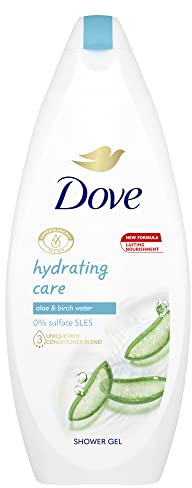 Dove duschgel Hydra Care duschbad med 3-vägs fuktkomplex och aloe vera & björkvatten 250 ml 1 st