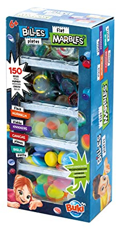 Buki France PM859 - Caja de 150 canicas Planas