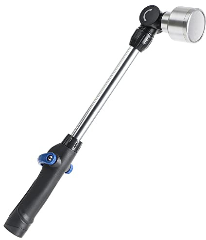 STYDDI Soft Rain Watering Wand with Pivoting Head and Thumb Control, 18 Gentle Classic Rain Wand with 1008Holes Stainless Head, Perfect for Hanging Baskets, Planters, Greenhouses and Seedbed