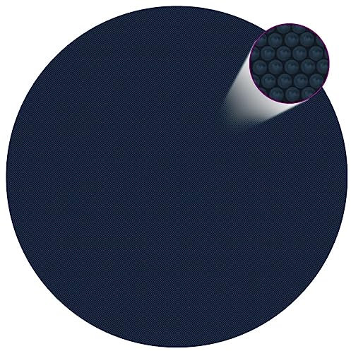 RAUGAJ Pool & Spa Schwimmende PE Solar Poolfolie 300 cm schwarz und blau - Home & Garden