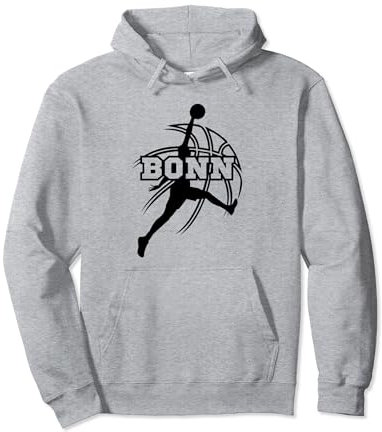 Bonn Basketball Fan Support Rheinland Stadion pink Pullover Hoodie