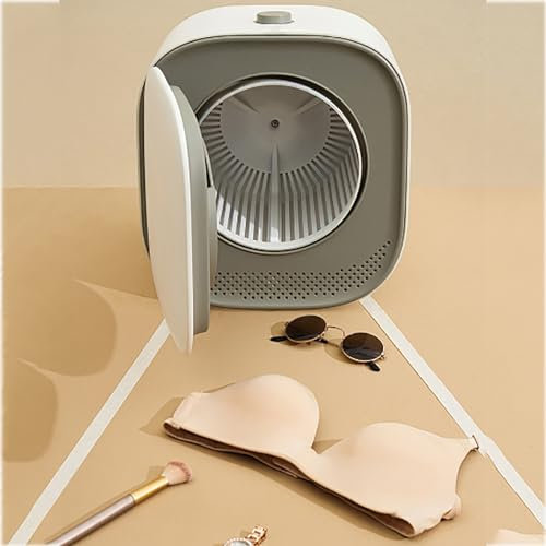 Mini-Schleudertrockner, Kompakter Wäschetrockner, Intelligente Trocknung, Motor Aus Reinem Kupfer, Dreidimensionale Warmluftzirkulation Um 360° Und Konstante Temperatur Von 60°C Für Wohnungen