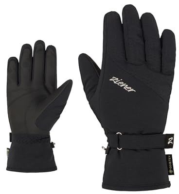 Ziener Women's Klaire Ski Gloves/Winter Sports Gore-Tex Very Warm White