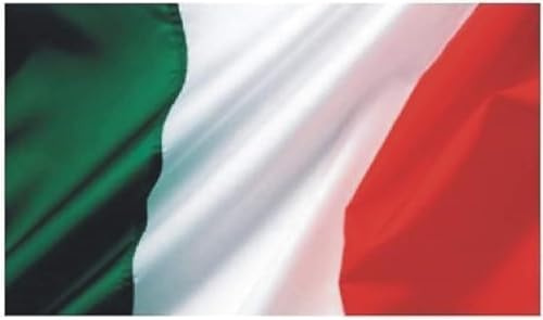 Bandiera Italiana Italia Tricolore 70 x 50 cm in poliestere, 15 Pezzi