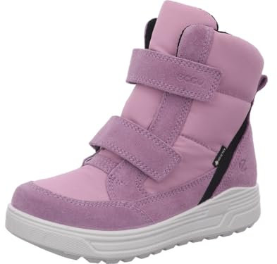 ECCO Kinder Winterstiefel URBAN Snowboarder Lila Rauleder Textil Mix, Größe:27, Farbauswahl:lila