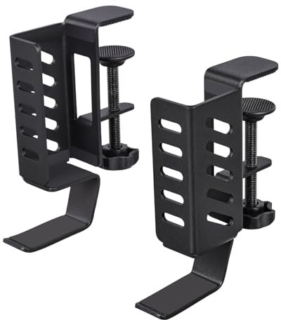 STBQHG Desktop Side Laptop Stand Stand PC Laptop Storage Headphone Stand Desktop Organizers for Office Home