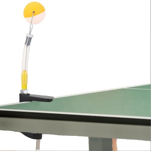 equlup Pingpong -Trainer, Tischtennistraining Roboter Leicht einstellbar Feste schnelle Rebound -Pingpong -Ballmaschine für PingPong -Übungsausrüstung