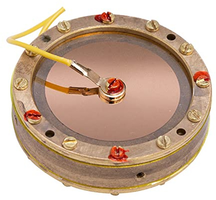 SHOOYIO Mikrofon-Großmembran-Kartusche mit 34 mm Durchmesser, für Studioaufnahmen, Rundfunk, Bühnenauftritte