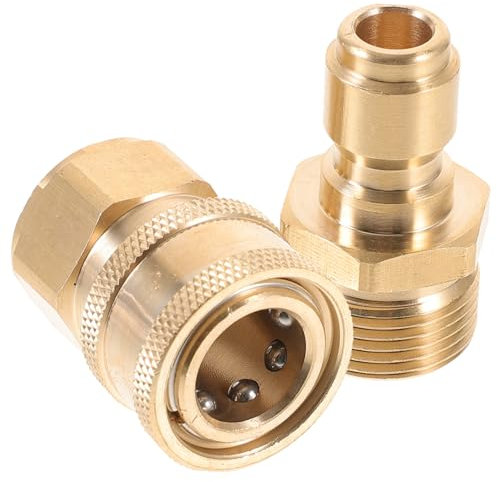 TOPBATHY Quick Connect Garden Hose Fitting Hose Pipe Repair Connector for Washing Machine Pool Adapter