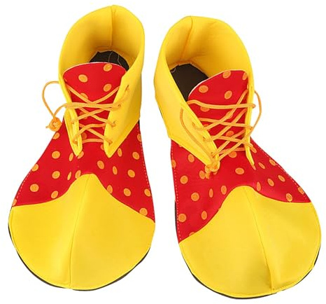 OEUVREBY Vuxna clownskor julfest dekorationer utklädning regnbågar skor typ 2, Typ 1, Type 1