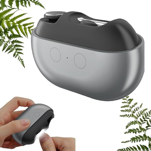 Coupe-Ongles éLectrique 3 En 1, Coupe-ongles Automatique 3 Vitesses, Polisseur Automatiques, Rechargeable, coupe ongle electrique pour pied et main personne agee, aux Adultes (noir)