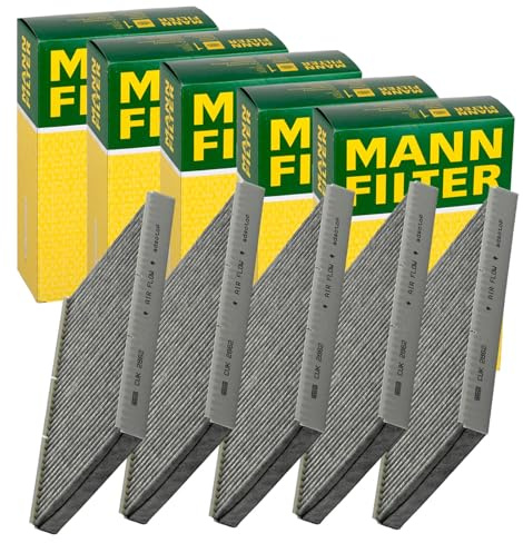 BandelOne enthält 5x Mann-Filter Cuk 2862 Innenraumfilter Aktivkohlefilter 5-Stück!