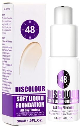 Color Change Foundation 30ml Waterproof Corrector Cosmetics | Color Match Foundation for Women Face Body Beauty Complexion Girl