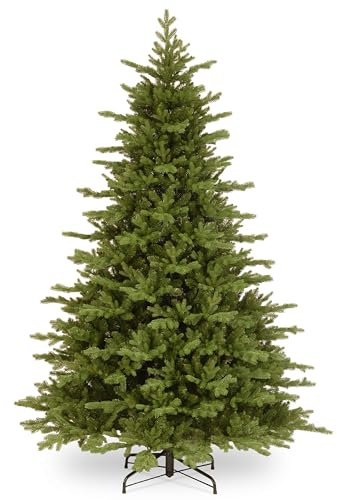 artplants.de Abete Artificiale Skopje Verde, 210cm, Ø 145cm - Abete di Natale/Albero Finto