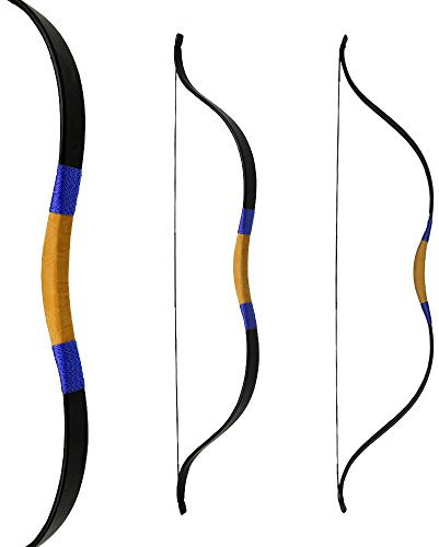 Drake Junior - 40 Zoll - 15-30 lbs - Reiterbogen (Beige/Blau/Schwarz, 30 lbs)