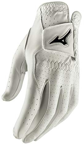 Mizuno Herren Golfhandschuh Tour 2020, weiß/schwarz, Large