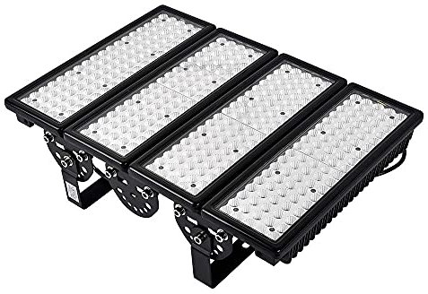 GGMWDSN 400W Proyector LED Floodlight 40000Lm Focos LED Exterior para Patio Impermeable Ip67 3000K Blanco CáLido, Reflector Led para Patio Garaje Taller