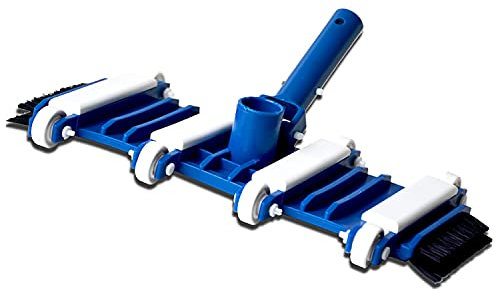 Pool-Reinigungsset, Schwimmbad-Laubsauger, 14-Zoll-Reinigungssaugkopf, Gegengewicht auf der Rückseite, Zubehör für Schwimmbadwasseraufbereitungs-Reinigungsgeräte