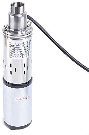 ROMYIX 280W 48V Submersible Pump Solar Powered Deep Well Water Pump, 60M Lift,16L/min,Solar Water Pump Energy Saving Solar Pump for Garden Pond Basement