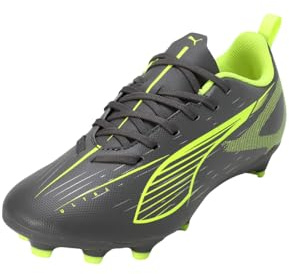 Puma Unisex Kinder Ultra 5 Play Fg/Ag JrSoccer Shoe | Entfessle deine Geschwindigkeit mit den Puma ULTRA 6 PLAY FG/AG Fußballschuhen für Teenager! Leicht und robust.