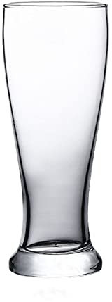 UNbit Vasos de Cerveza Vasos de Cerveza Clásicos Vasos de Cerveza Jarras de Cerveza de Vidrio Juego de 2 Fuertes y Resistentes Ideal for Tazas Reutilizables de Fiesta Vasos de Cerveza Artesanales fáci