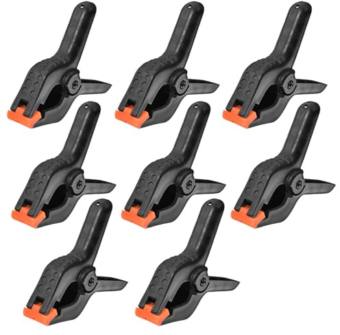 SPEEDWOX 10PCS 4,5 pollici morsetti a molla morsetti robusti per l'artigianato pinze a molla in plastica per artigianato in legno sfondo e copertura della piscina Clip di plastica Clip