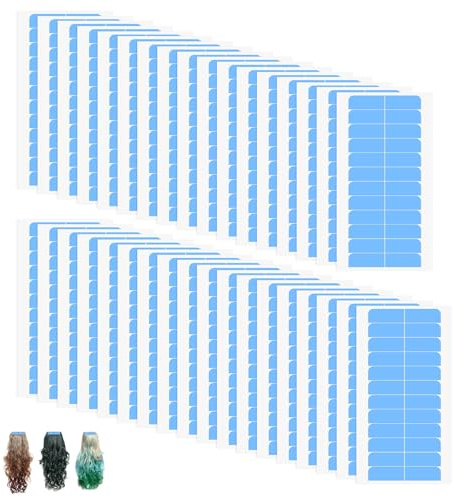 420 Pcs Cintas de Extensión de Cabello, Cinta Adhesiva de Extensión de Pelo para Extensiones de Cabello y Pelucas