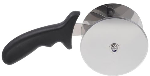 ANDRESLAD Tagliapizza con Manico in Pp Antiscivolo, Rotella Taglia Pizza in Acciaio Inox Resistente, Utensile da Cucina per Pizza Domestica e Uso Quotidiano Colore Casuale