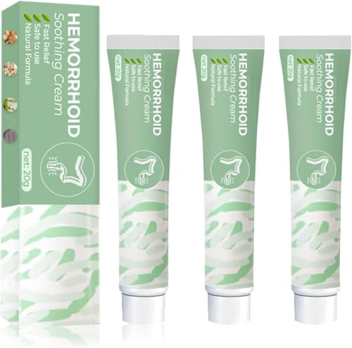 Crème apaisante allemande pour hémorroïdes, crème pour réduire les hémorroïdes externes, pommade pour les gonflements, soulagement rapide des fissures anales