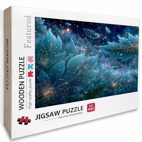 Plume Puzzle 2000 Pièces Adultes, Puzzle Bois 99x70cm, Adultes Jeu éducatif Défi énigme avec Une Boîte d'emballage Exquise, Jeu Relaxant Détente Collection, Decoration Chambre, (Onirique) 1-4320