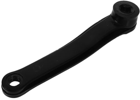 HOMOCONO Braccio di Manovella Sinistro Stili Multipli per Bicicletta in Ferro Nero con Foro Prismatico, Leggero, Lunghezza 200mm, Ricambio per Bici da Strada e Mountain Stili Multipli