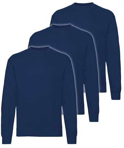 Fruit of the Loom - Classic Set In Sweat, Felpa Uomo