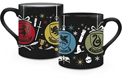 Harry Potter - Mug Four Houses Christmas baubles