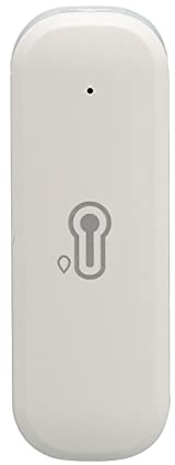Capteur de Thermomètre Hygromètre WiFi, Moniteur d'humidité de Température sans Fil Intérieur Extérieur avec Notification et Alerte D'application, pour Connexion Zigbee,