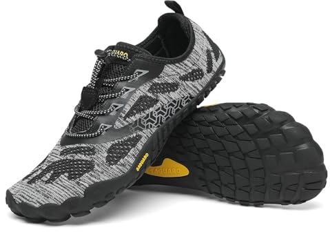 SAGUARO Barfußschuhe, Wanderschuhe, für Herren und Damen, atmungsaktiv, rutschfest, minimalistische Schuhe