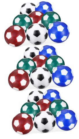Supvox 24 STK Fußball Kickertisch Für Kinder Kleine Fußbälle Bälle Für Tischfussball Kickerbälle Fischdekorationen Für Tank Kescher Kinder Tischkicker Die Hüften Erwachsener Tischtennis