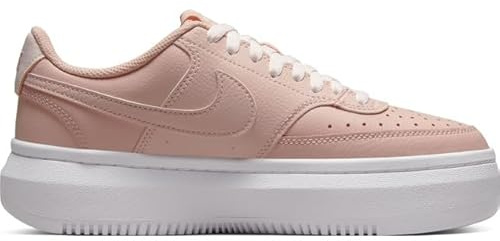 NIKE Court Vision Alta - Sneaker da donna, alla moda, Rosa Oxford Bianco Chiaro Rosa Rosa Oxford, 41 EU