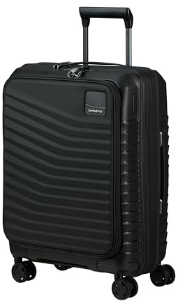 Samsonite Intuo - Spinner S, Erweiterbarer Handgepäck, 55 cm, 42/48 L, Schwarz (Black)
