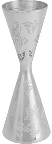Tasse Jigger de Bar à Cocktail en Acier Inoxydable, Conception Ergonomique de qualité Supérieure, Efficace pour les Artisanaux Professionnels (60ml 90ml)