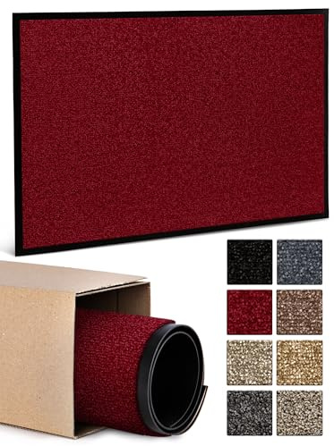Carpet Diem Fußmatte Prestige Rot, 90x150 cm, Premium Schmutzfangmatte