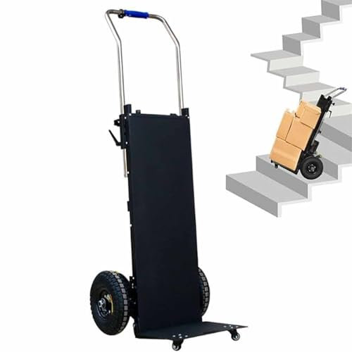 Generisch Elektrischer Treppensteiger-Sackkarre Tragbar Dauerhaft Angetriebener Treppensteiger-Sackkarre 200 Kg Tragkraft BewäLtigt Problemlos Schwere Lasten Treppen Rauf Und Runter,A
