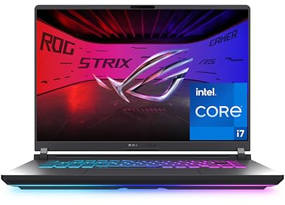 ASUS ROG Strix G16 (2025) Ordenador portátil para Juegos, Pantalla FHD+ 16:10 165Hz/3ms, NVIDIA® GeForce RTX™ 5060 para portátil, procesador Intel® Core™ i7 14650HX, 16GB DDR5, SSD de 1 TB