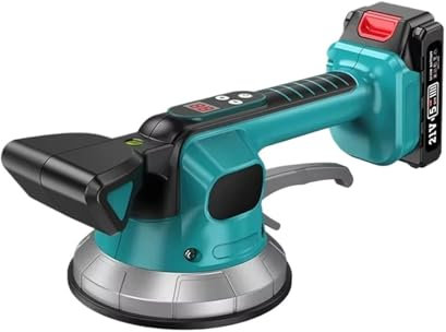 Outil de vibration pour carrelage, Vibreur de carrela portable 21 V, vene, pose de carrela, vibrateur de sol automatique réglable, outil de nivellement, sans batterie