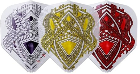 LSTYLE EZ L1 Mike de Decker Type B White Mix - Dart Flights